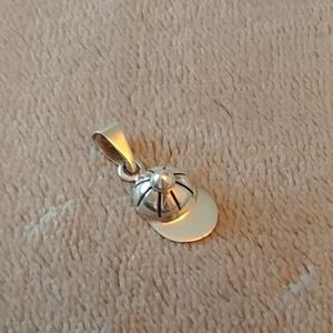 New 925 Silver hat pendant